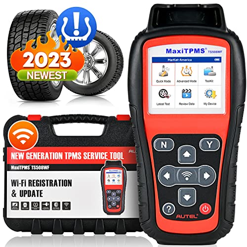 🔥🔥🔥【AGGIORNAMENTO WIFI 2023 CHE FA DI TS508WF IL CAMPIONE】Autel ha aggiornato TS508 a TS508WF con l'aggiornamento WIFI 2023. Come versione aggiornata. di Autel TS508/ TS408/ TS401/ TS601, TS508WF è orgoglioso del suo comodo aggiornamento 