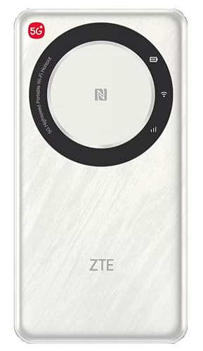 Miniatura 2 de Zte 5g Pocket Wifi U30 Air 4500mah Tipo-C 867mbps 2.4 5ghz Dual Band Portable Hotspot 5g 4g Lte Tarjeta Sim Router Móvil - Blanco