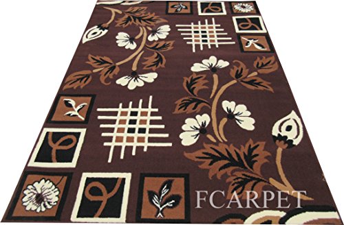 Image of Kalin Carpet with Velvet Touch (7x10 ft, Brown)