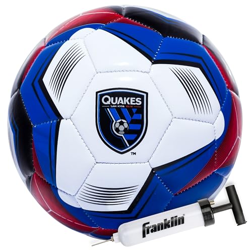 Image of Franklin Sports Official MLS Team Soccer Balls - Official Size 5 Soccer Balls - Regulation Size + Weight Soccer Ball for Kids + Adults - Boys + Girls Soccer Ball - Air Pump Included