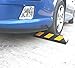 Parking Stopper for Garage Floor, Blocks Car Wheels as Parking Aid and Stops The Tires, Acting as Rubber Parking Curbs That Protect Vehicle Bumpers and Garage Walls, 21.6