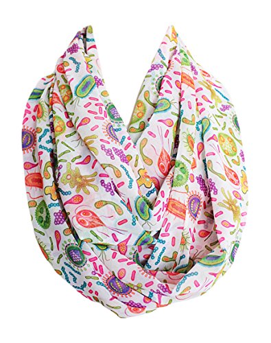 Etwoa Virus Infinity Scarf Circle Scarf Loop Scarf