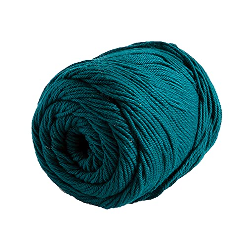 Image of Knit Picks Dishie Worsted Weight 100% Cotton Yarn Blue Green - 100 g (Kenai)
