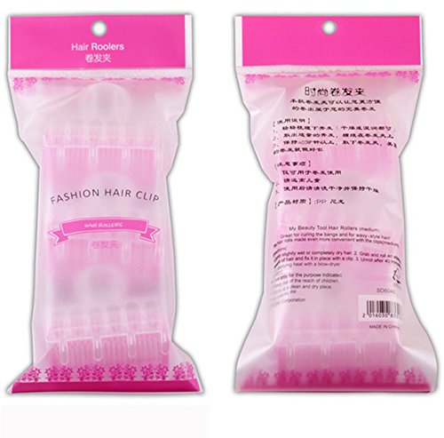 3Pcs/Set Hairdress Magic Bendy Hair Rollers Curlers Spiral Curls Diy Air Bang Curlers Women Styling Tools (Big Size) #TOP4