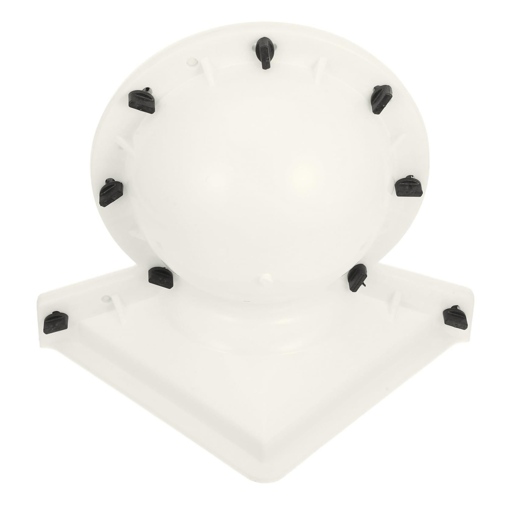 Moule sphérique en résine de fleur beige Abaodam pour création DIY