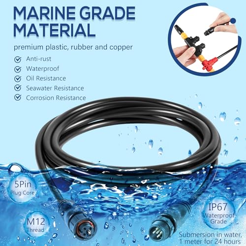 image for Bonbo NMEA 2000 Dual Device Starter Kit Backbone Cables Drop Cables Du