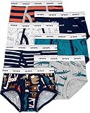 Carter's Boy's 7-Pack Weekday Stretch Cotton Briefs, Safari, 6-6X