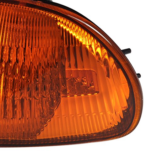 Spec-D Tuning Amber Lens Corner Lights Compatible With Honda Civic 4Dr 1992-1995 L+R Pair Assembly #TOP6