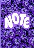  ✨ Purple Alyssum Aesthetic Notebook ✨: Purple Alyssum Aesthetic Notebook – A dreamy floral notebook designed for Gen Z creators, flower lovers, and anyone who lives for pretty purple vibes.