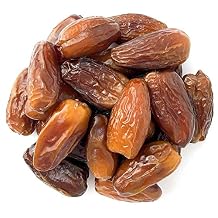 Tunisian Pitted Dates, Deglet Noor 24 oz Jar All-Natural, No Added Sugar, Dried Fruit for Snacking and Baking