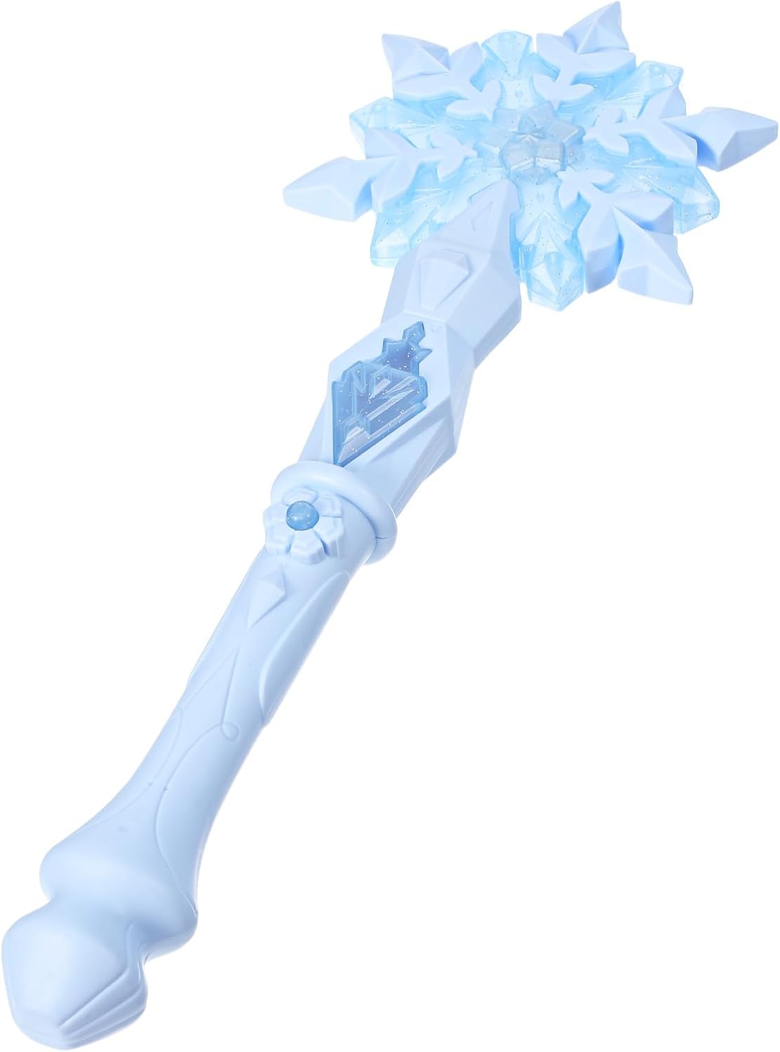 UPKOCH Light Up Snowflake Wand Glowing Wand for Kids Princess Costume Birthday Halloween Party Favors Sky-Blue