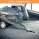 Vicera Gepäcknetz 100x80 cm • Kofferraumnetz fürs große Autos SUV Kombi Bus Wohnmobil mit massiven Haken • Auto Netz Organizer & Sicherung für den Kofferraum