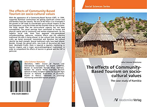 The effects of community-based tourism on socio-cultural values: the case study of namibia
