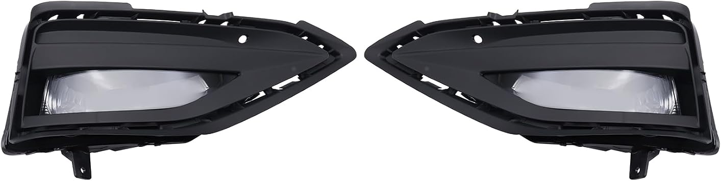 Front Bumper Fog Light Fit for Volkswagen Jetta 2019-2021 | Foglight Driving Light Assembly, Come with Wiring Harness, Left and Right Side