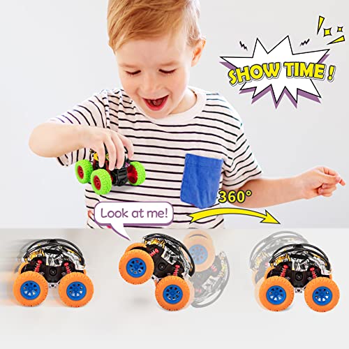 Lodby Monster Toys Trucks For 2 3 4 5 6 Year Old Boy, Kids' Play Cars & Race Cars Toys For Toddler Boys Age 2-4-6, Pull Back Cars For Toddlers 2-3-5 Year Old Boy Easter Gifts #TOP4