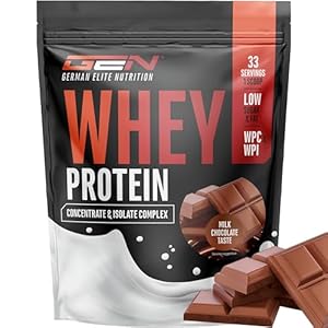 German Elite Nutrition Whey Protein Pulver Milchschokolade 1000 g