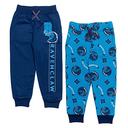 Harry Potter Ravenclaw Big Boys Fleece 2 Pack Jogger Pants Blue 10-12 #TOP7