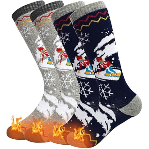 ARERWA Kids Thermal Ski Socks for Winter Cover