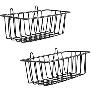 WUZILIN 2 stuks wandrek voor design metalen wandrooster, rek design raster fotowand gebruikt voor rasterfotowand 24 x 8…