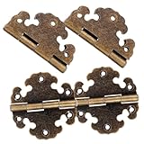 Charnière décorative vintage - sa conception raisonnable lui permet de bien fonctionner et contribue à une action de fermeture en douceur, vous offrant ainsi plus de commodité, des charnières pour armoires
