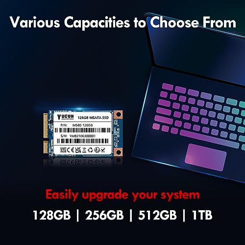 Yucun 128GB mSATA III Interne Solid State Drive