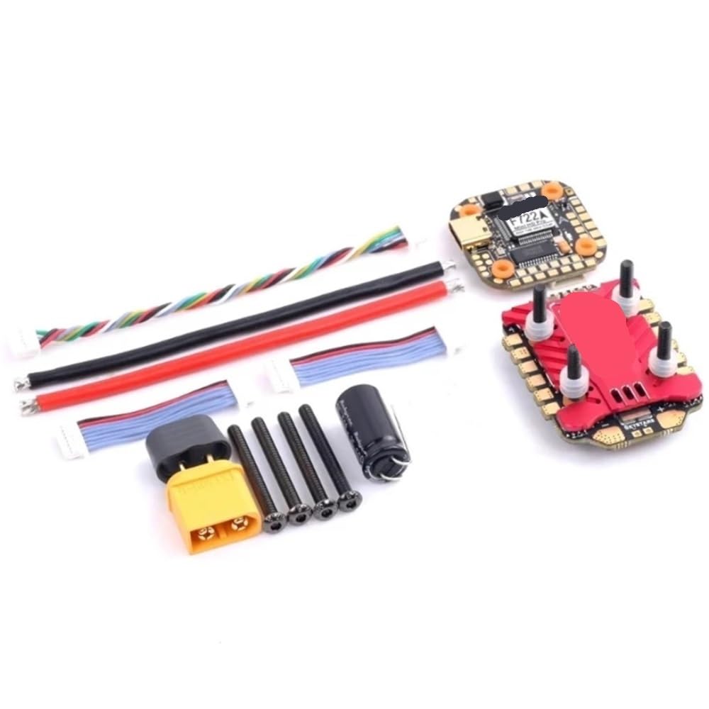 ESC 4IN1 20x20mm avec OSD et LED polychrome pour stack F722FC AM32 - 4