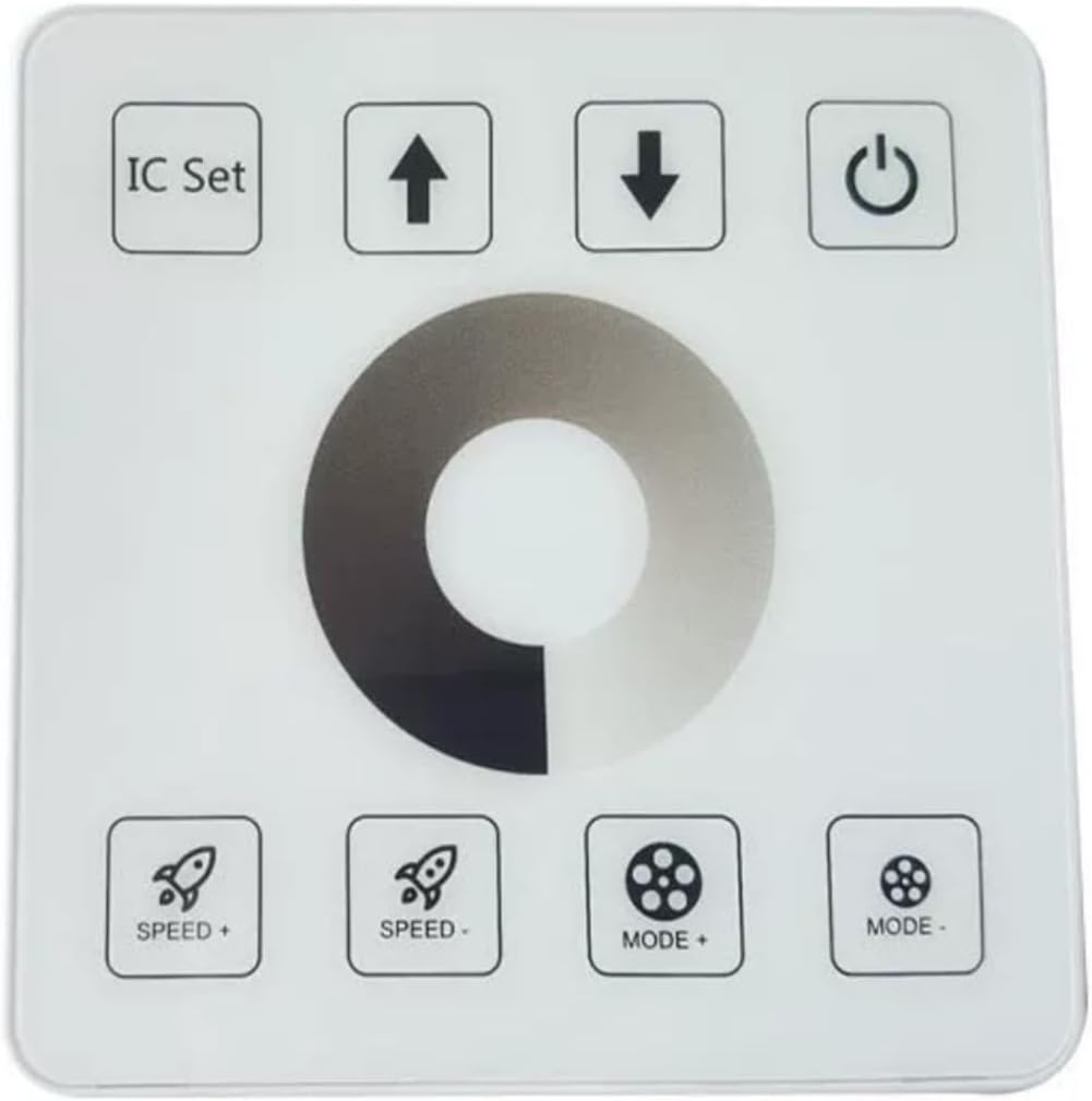 86 Panel Water Flow Controller Chasing Light 2811 Light Strip Touch LED dimmer(One to one Flow Panel)