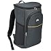 Outrav Black Camping Backpack Cooler – Fully Insulated Cooling Bag with 3 Zippered Compartments and 2 Mesh Pockets – 28 Can Capacity