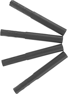 HONMEET 4Pcs Suprimentos Para Tacos De Golfe Extensores De Tacos De Golfe Leves E Leves Acessórios Portáteis Principais Extensores De Tacos De Golfe De Fibra De Carbono Substituíveis