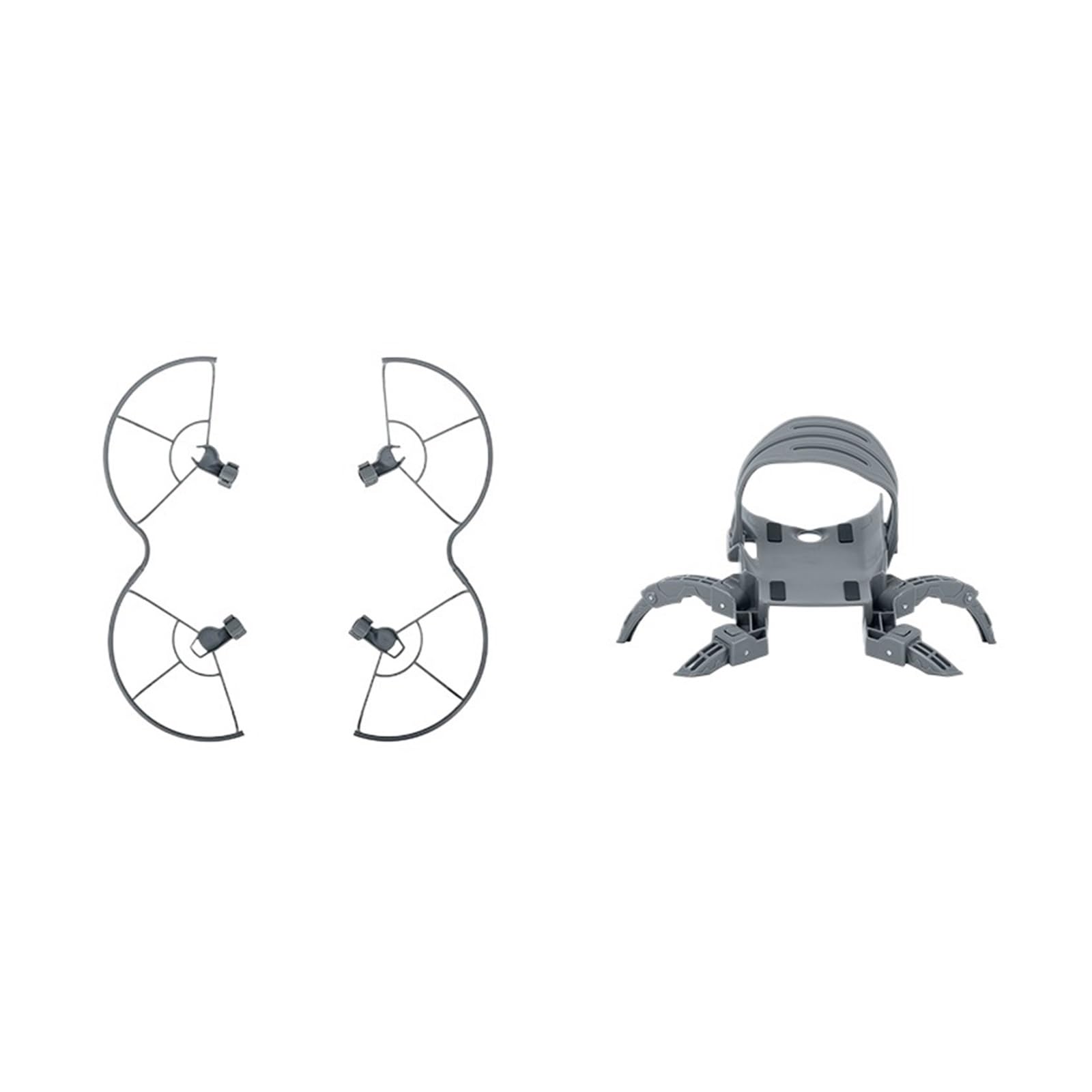 Compatible con Piezas de Dron Mini 5 Pro, Cubierta Protectora Parachoques ala Hoja, Protector hélice anticolisión(Set A)