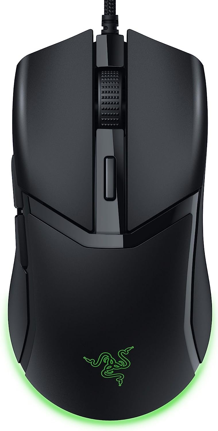 Razer (Refurbished) Cobra Wired Gaming Mouse: Gen-3 Optical Switches - Chroma Rgb Lighting With Underglow - Precise 8500 Dpi Optical Sensor - 1 - Speedflex Cable - Black-Rz01-04650100-R3M1
