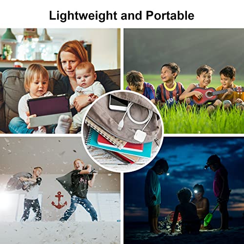 [2 Pack] BlackPro Compatible with T-Mobile SyncUP Kids Watch Charger, 3.3FT USB Charging Cable (White+White) by BlackPro - Image 8