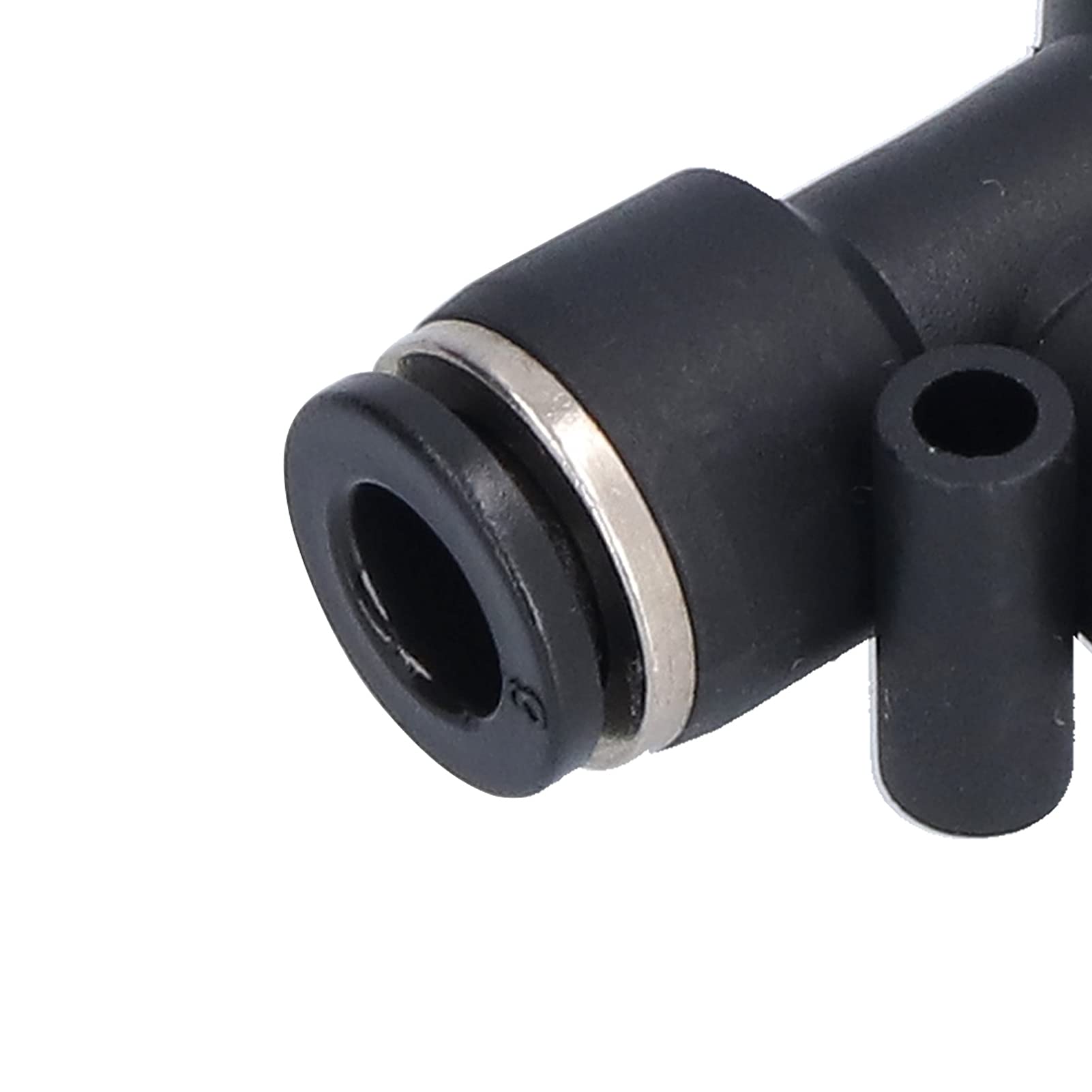 10 Pezzi Raccordo per Tubo Pneumatico Raccordi a Pressione in PVC Filettatura Maschio PB da 1,0 a 1,2 MPa Tenuta Stabile Rilascio Facile per Apparecchiature di Automazione Accessori per