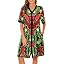 Red Floral Boho
