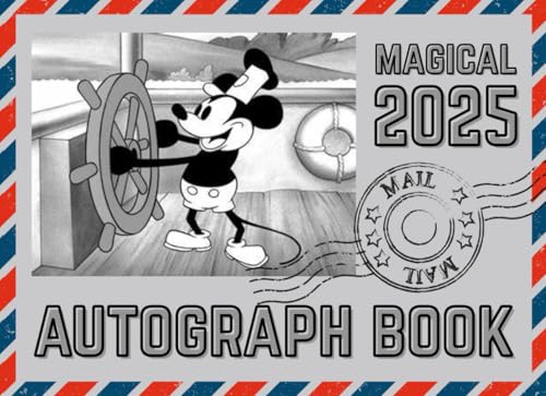 Autograph Book: A Gift to Collect Signatures of Characters, Photos and Theme Park Memories; A Keepsake to a Magical Vacation Reveal (Autograph Book Series)