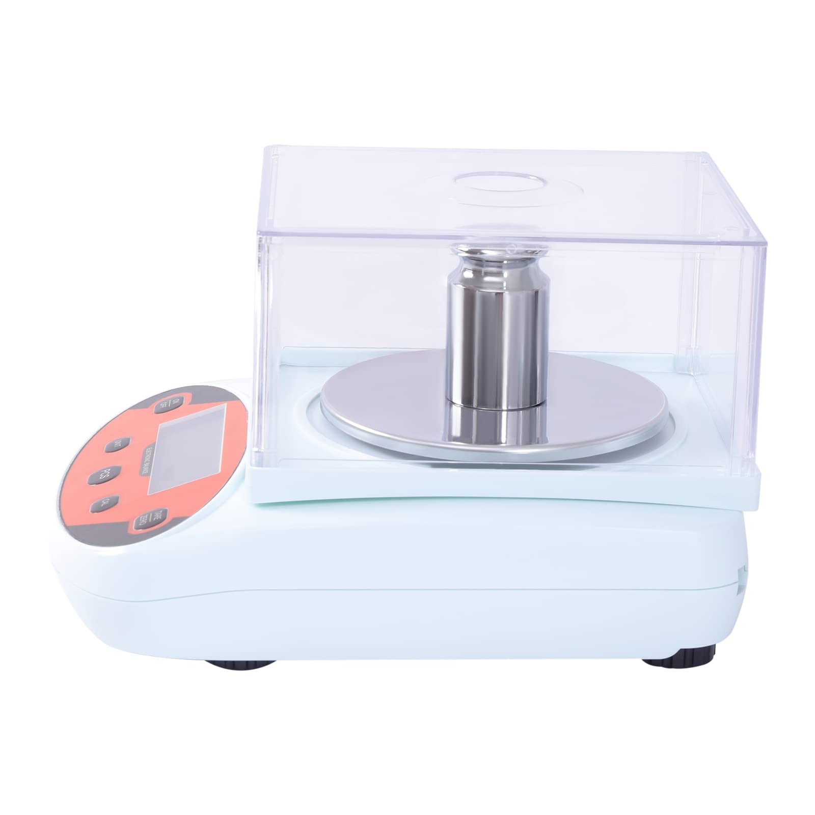 Báscula digital de laboratorio con parabrisas, báscula electrónica de alta precisión, 1000 g, 0,01 g, báscula electrónica analítica de precisión, báscula para joyería, pesaje de precisión para cocin