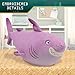 Disney and Pixar's Hoppers Small Plush - Diane Shark Soft Toy, for Kids and Movie Fans, Inspired by The Hoppers Movie, Kids Toys for Ages 3 Up by Just Play