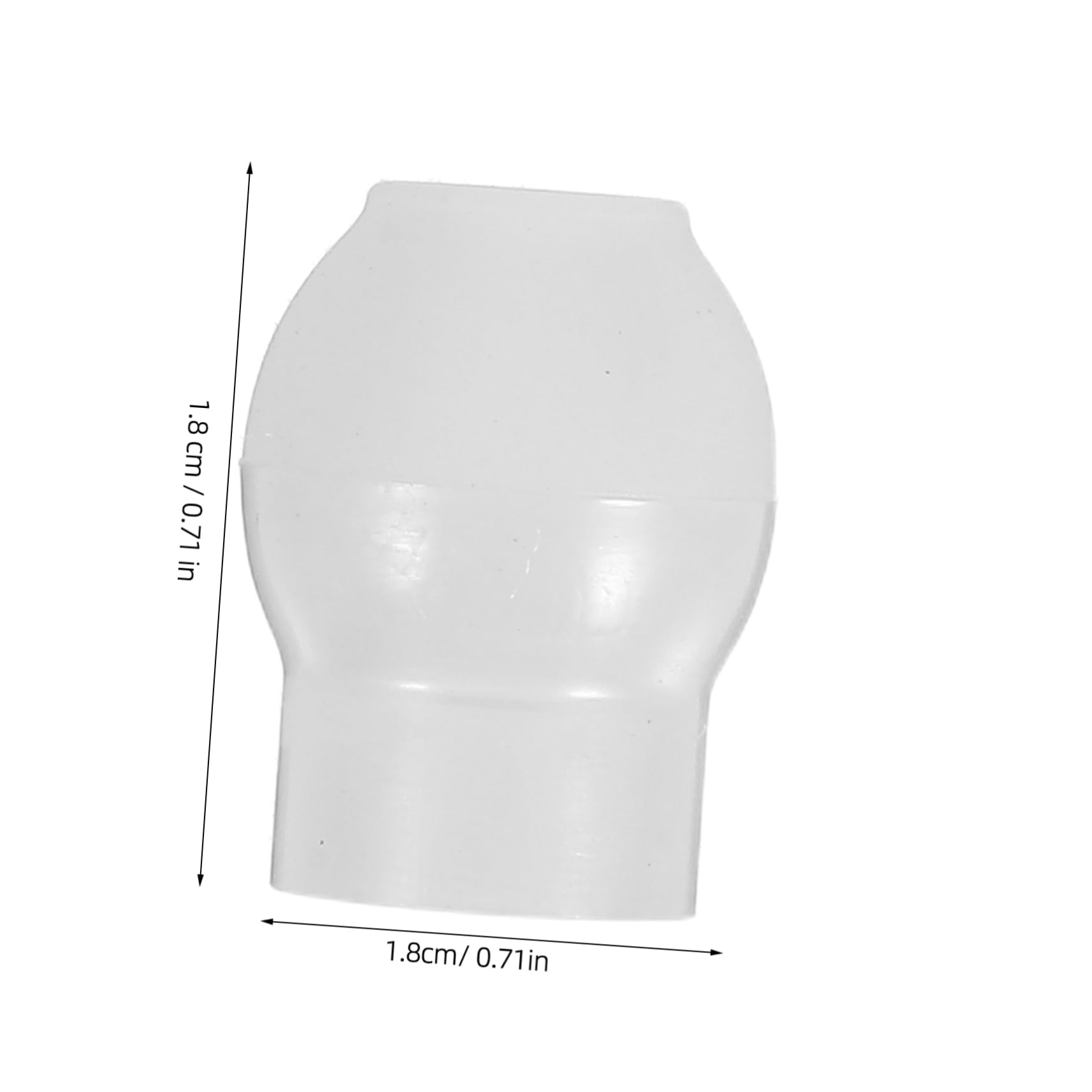 KICHOUSE 10pcs Silicone Stopper Reusable Ear Cleaner Earwax Remover Earbuds Universal Ear Tips Ear Wax Remover Earbuds Silicone Ear Wax Tool Soft Tips White