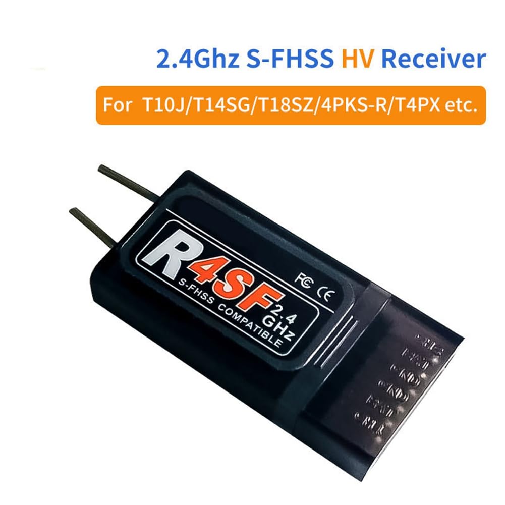 Amazon.co.jp: Moipuytrey 2.4G R4 受信機 4-CH S-FHSS/FHSS 互換受信