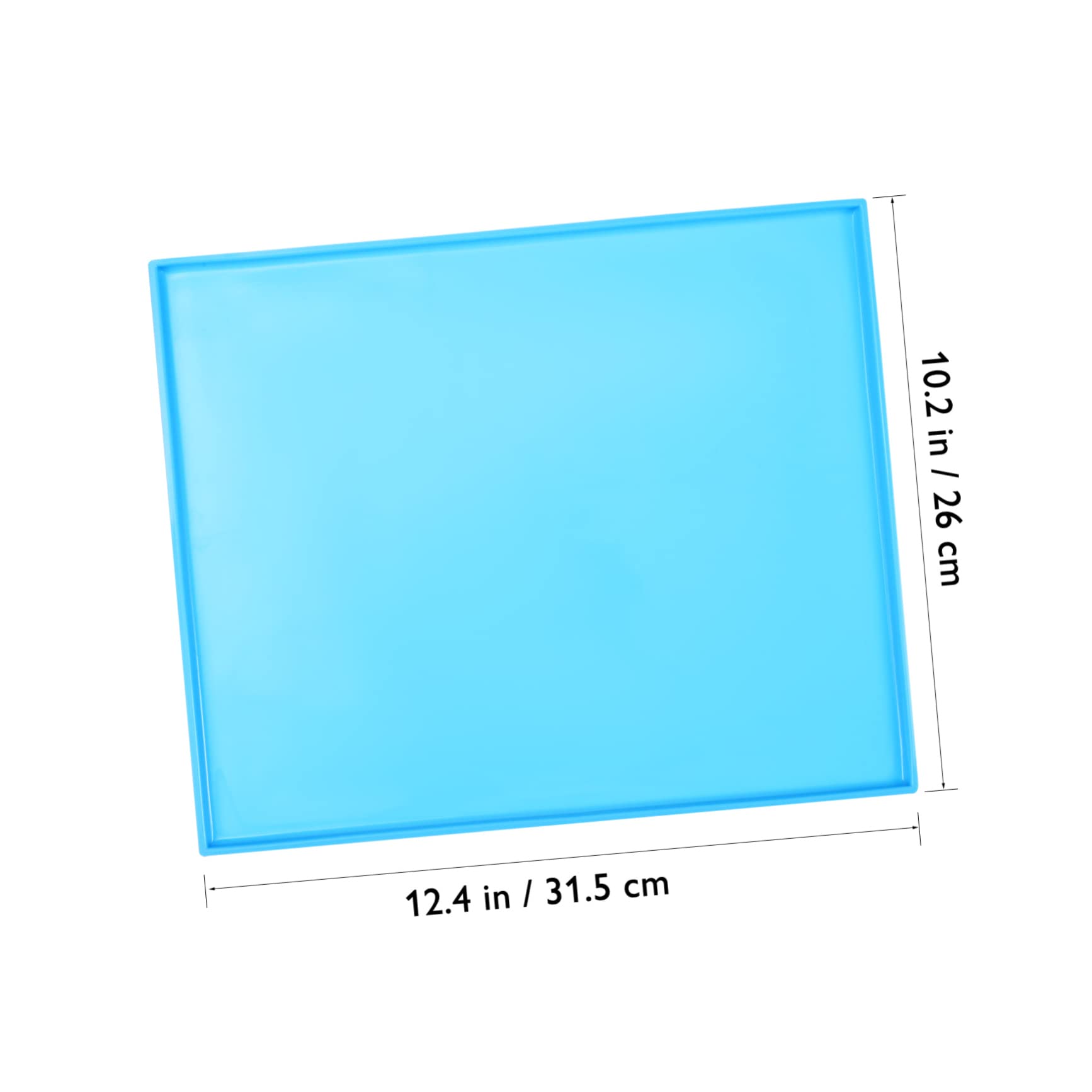 Wiederverwendbare Silikon Backmatte mit Rand Antihaftbeschichtet Hitzebeständig von 50 °c bis 250 °c mit Spatel für Backofen