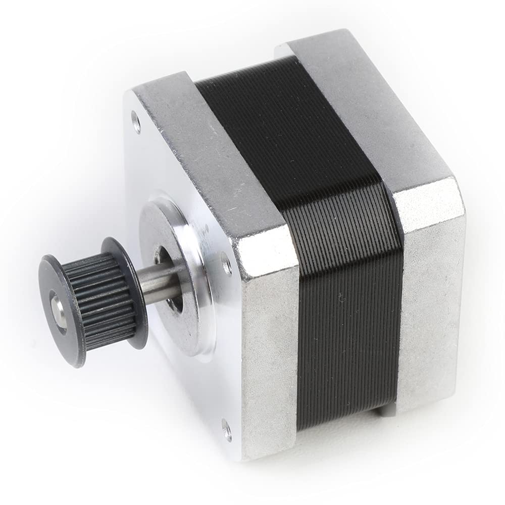 Creativity 3D Printer Stepper Motor, 42-34 Stepper Motor with Synchronous Wheel for Ender-3 X/Y/Z-Axis, for CR-10 10S Ender 3/ Pro Ender 5 3D Printer