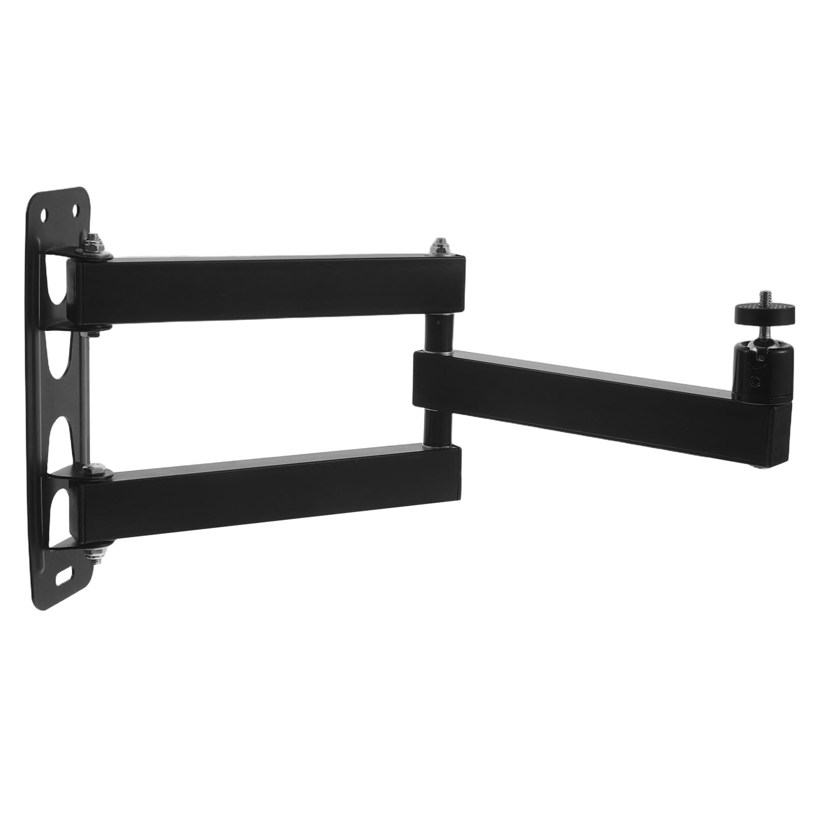 SHINEOFI Supporto per Proiettore da Parete 16 Pollici Regolabile | Braccio Girevole, Montaggio Sospeso a Soffitto, Nero in Metallo, per Mini e Unità Standard