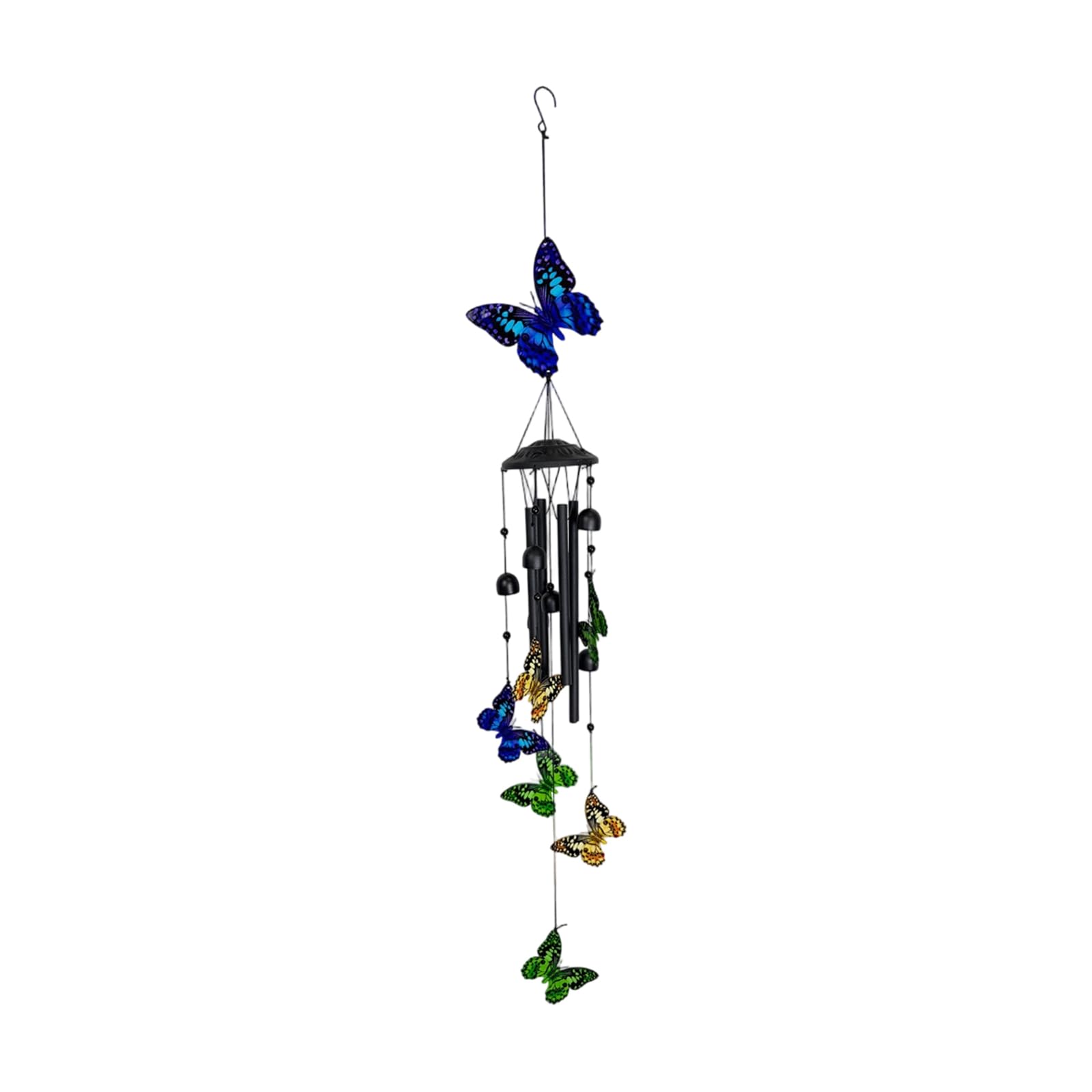 Mekalero Wind Chimes with Melodics Sound and Eye Catching Colorful Accent Decorative Hangings Ornament for Outdoor Outdoor Decorative Pendants