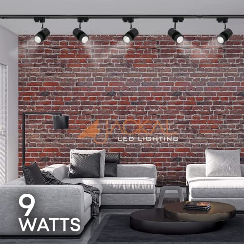 Image of JACKAL 9 Watt White LED Track Light /Spot Light /Focus Light /Picture Light (Pack of 1), Indoor Light with Rotatable Head | Perfect for Showrooms, Shops and Living Room - Trackway Not Included