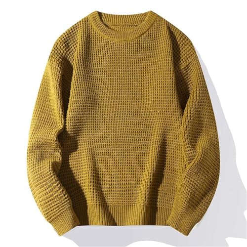 Men's Long-Sleeved Sweater Super Soft Knitted Sweater Winter Fisherman Sweater Y2K2
