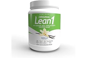 Nutrition 53 Lean1 Fat Burning Protein Shake, Vanilla Flavor