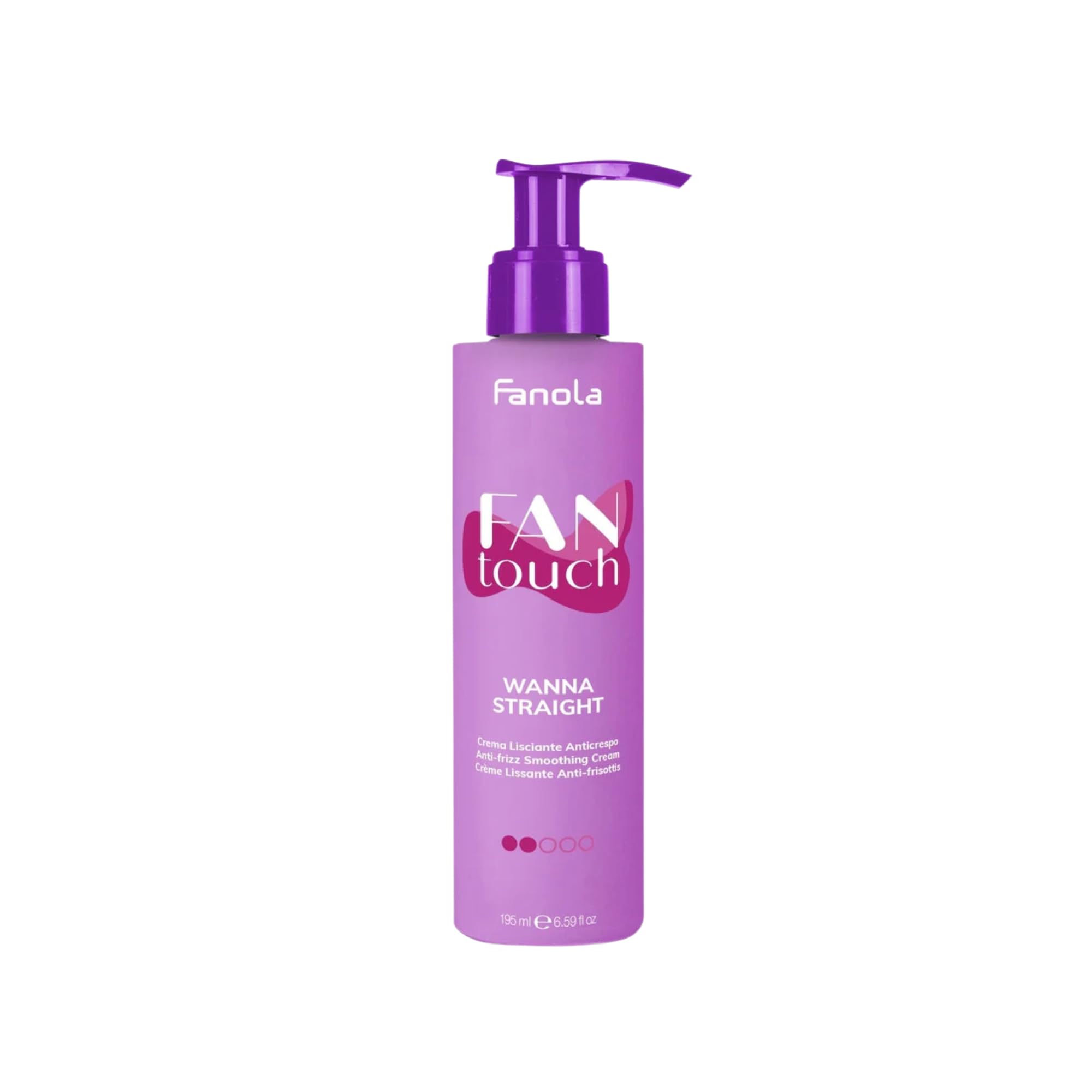 FANOLA FAN TOUCH WANNA STRAIGHT Wygładzający krem do włosów 195ml