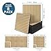 8-Pack Peel and Stick Acoustic Wall Panels, 11.8