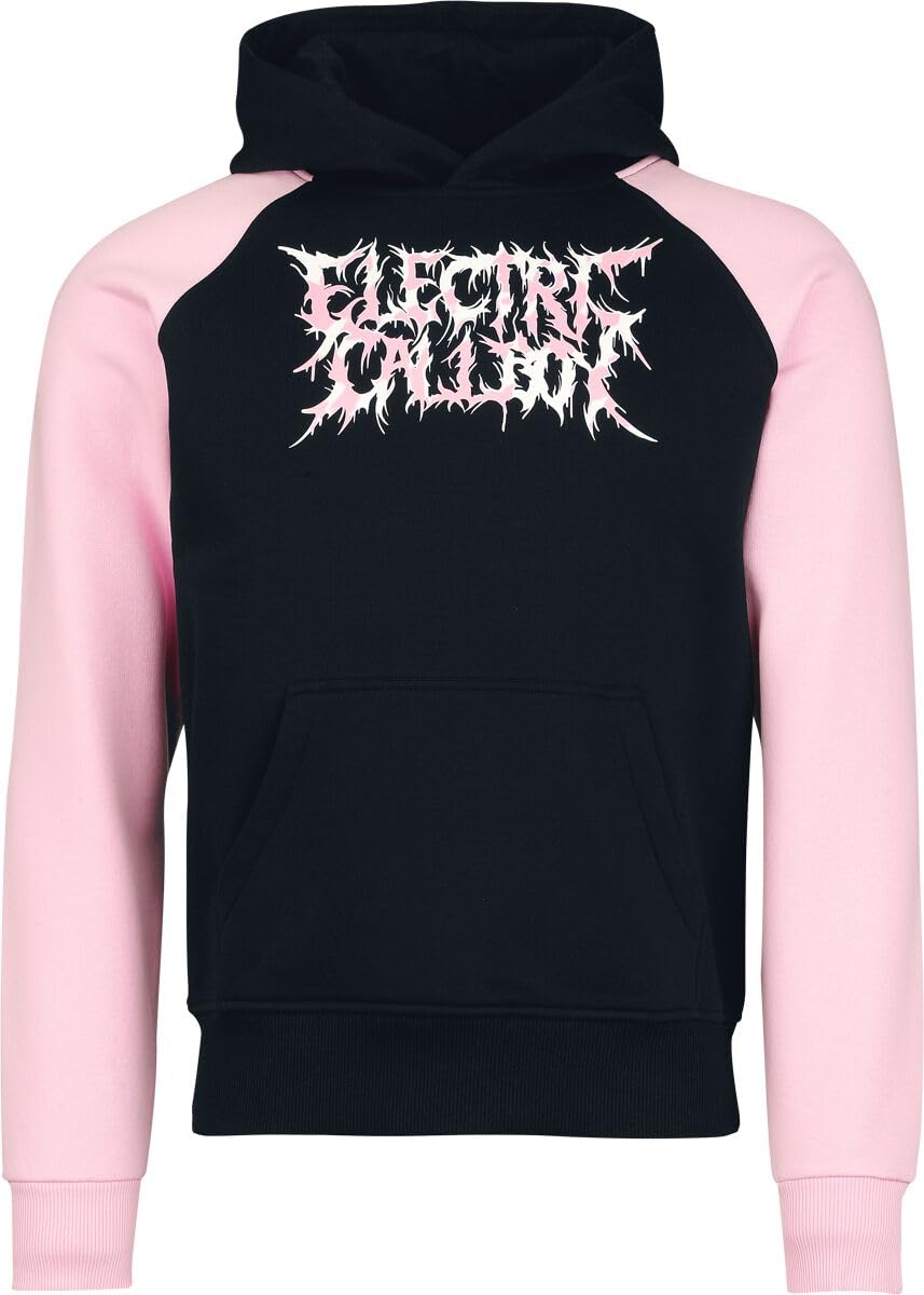 Electric Callboy Logo Männer Kapuzenpullover schwarz/rosa Band-Merch, Bands