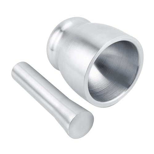 Miniatura 4 de Práctico mortero de mortero de acero inoxidable antioxidante, juego de mortero de mano, semillas de sésamo, hierbas, especias, píldoras para